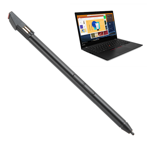 Stylus Pen for X390 Yoga 4096 Pressure Aluminum Alloy Customizable Buttons for ThinkPad Smart Pen for X390 Yoga X13 Yoga