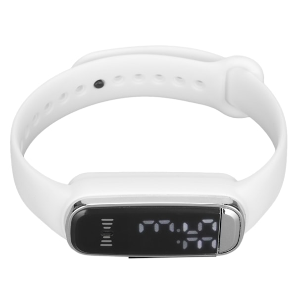 Digital Klocka LED-Skärm 12/24 Timmar Uppladdningsbar Stilren Elektronisk Armbandsur för Män Kvinnor