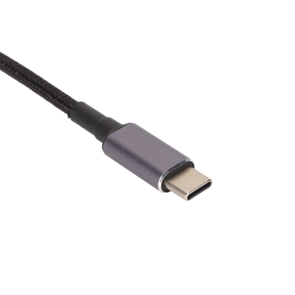 DC 5.5mmx2.1mm Hona Ingång till Typ C Hane PD Laddningskabel 100W DC5521 till USB C Kabel med PD Automatisk Identifieringschip