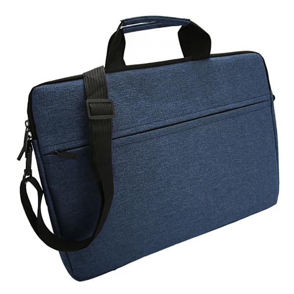 15,6 tums laptopfodral Vattentätt polyester laptopväska Portabelt skyddsfodral för bärbar dator för resor Affärsresa Mörkblå