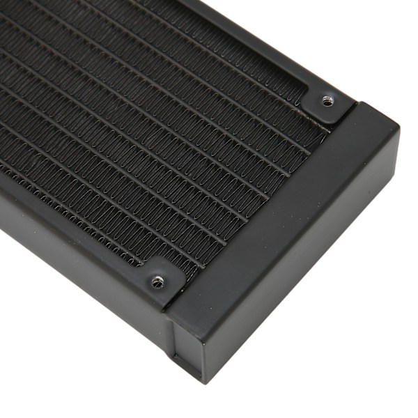 Vattenkylningsradiator 8 Rör G1/4 Gänga 80mm Dubbla Fläktar Aluminiumlegering Värmeväxlare för Skrivare Drönare Datorer