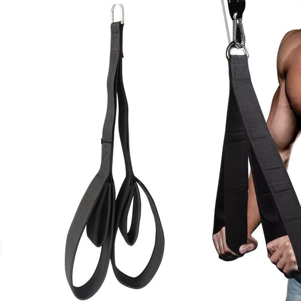Lat Pulldown Reb til Hjemmegym - Triceps Træningskabeltilbehør til Fysisk Aerob Træning[TT] 208