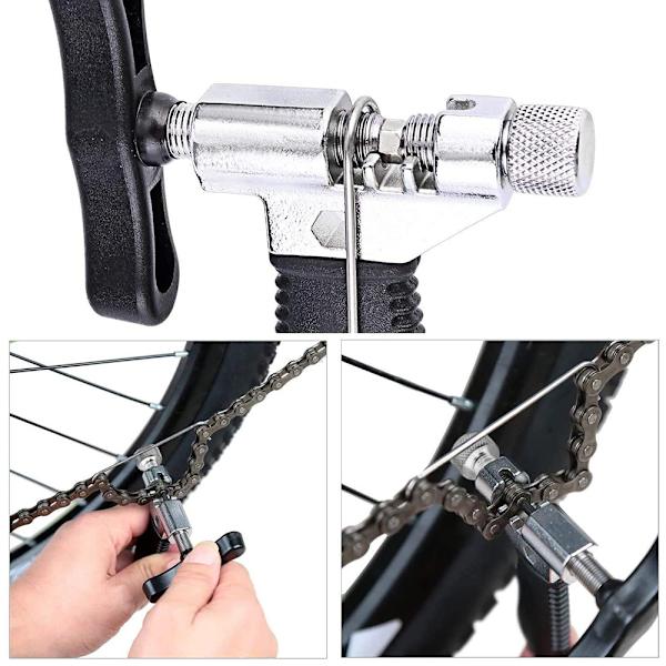 Bike Link Plier+Kædebryder Splitter Værktøj+Kædekontrol, Kæde Manglende Link Åbner Lukker Plier Kædeskærer Konnektor Slidindikator Værktøj