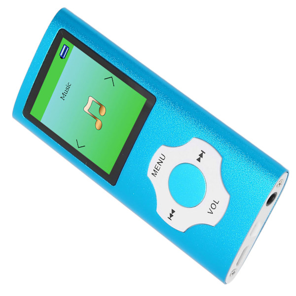 MP3-spelare 1,8 tums LCD-skärm Stöd för inspelning FM-radio Bärbar musikspelare för studenter