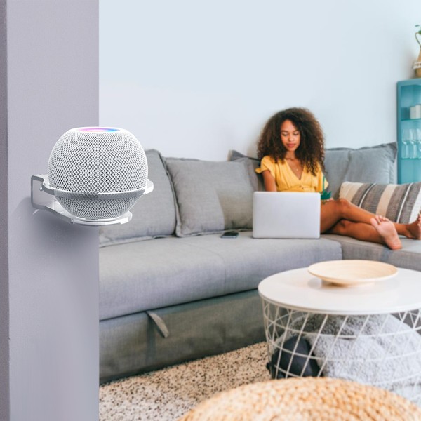 Högtalarfäste Väggfäste Hållare Kompatibel för Apple Homepod Mini