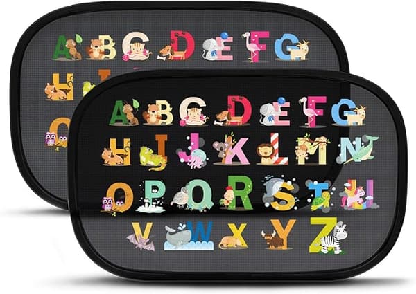 UV-beskyttelse for babybiler, selvklebende bilvindusbeskyttelse