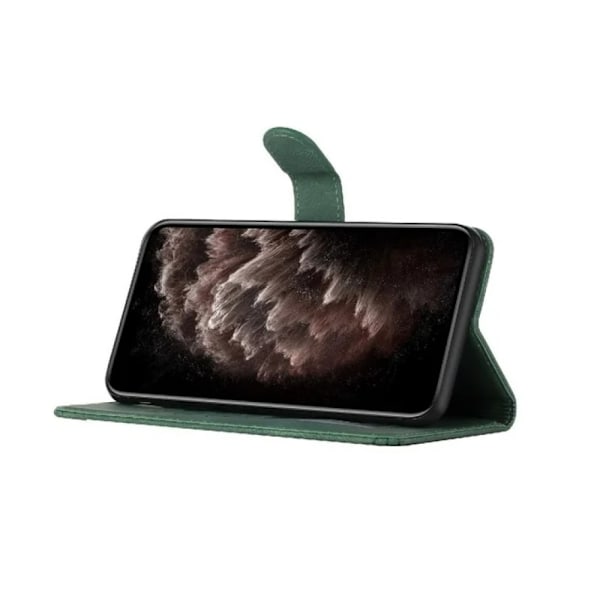 Kompatibelt med Motorola MOTO G POWER 5G 2024 Skal med Praktisk Ställfunktion PU Läder Kortfodral Plånbok