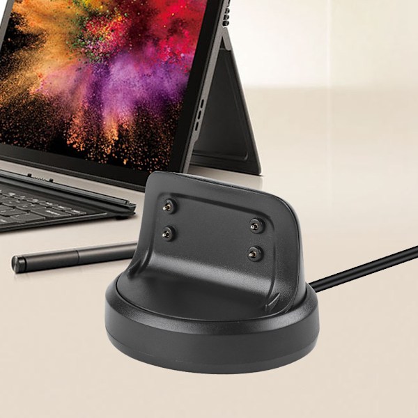 USB Magnetisk Laddningsdocka för Samsung Gear Fit2 Smartklocka SM-R360