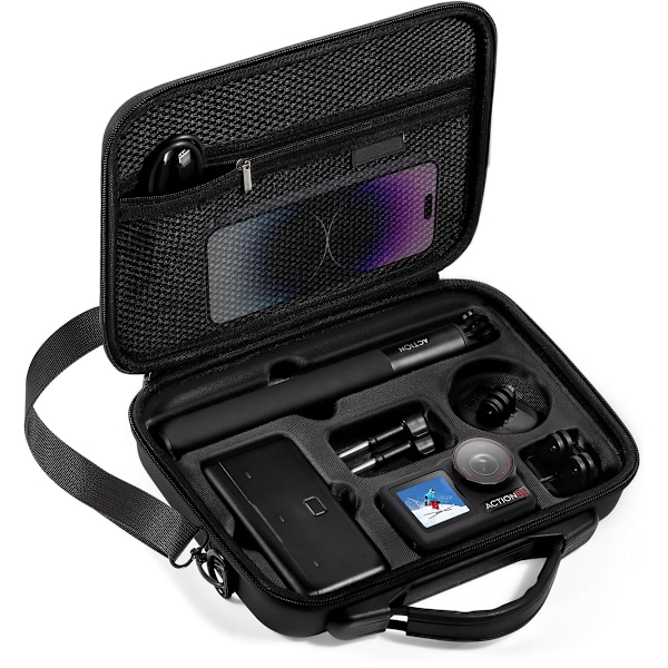 Resväska Kompatibel för Oculus Quest 2 VR Gaming Headset Stöttåligt Skyddande Fodral (Ej Tillämpligt för Elite Headset)