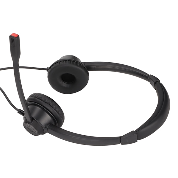 Call Center Headset Brusreducerande Multipurpose 3,5 mm On Ear Hörlurar för Hemmakontor Call Center Telemarketing