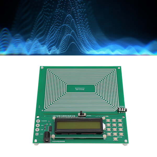 Schumann Våg Generator 7.83Hz Ren Sinus USB Uppladdningsbar 0.01‑100000Hz Justerbar Ultralågfrekvens Pulsgenerator