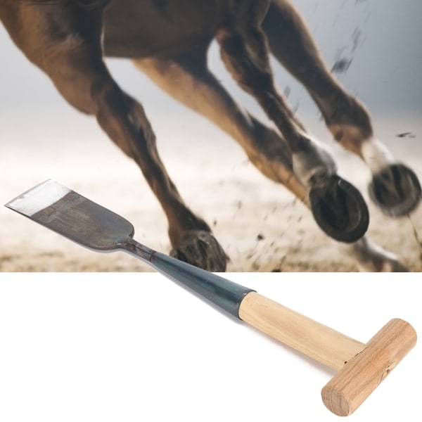 Mangaaniteräksinen kestävä hevosenkengän kavion leikkauslapio työkalu kotieläintilojen kotikasvatukseen
