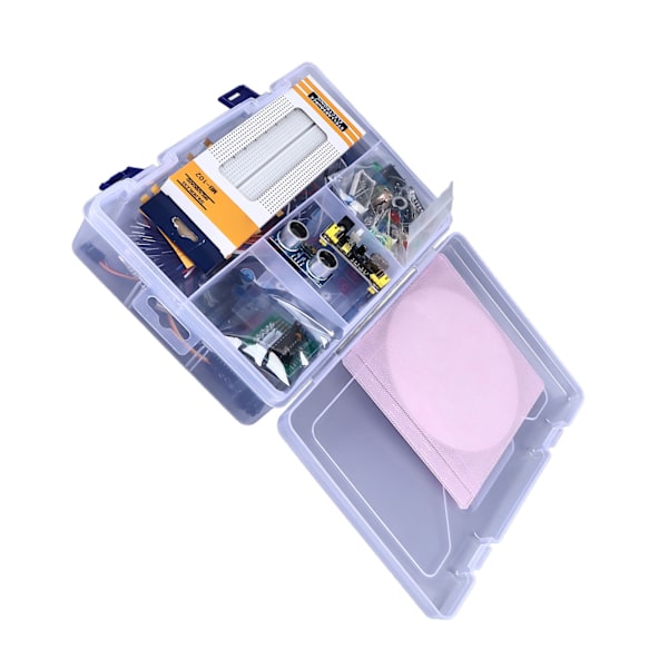 Elektronisk Komponentsats 830 Kopplingsdäck LED Summer Resistor Temperatur Fuktighetssensor Elektronik Startkit