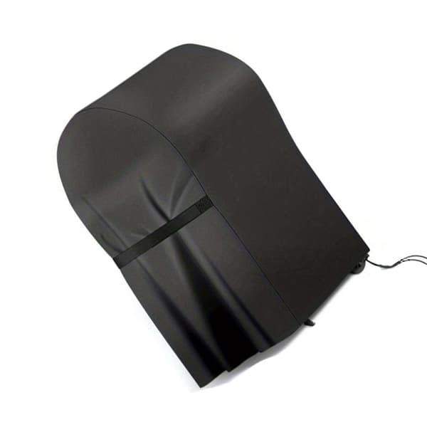 Protective BBQ Grill Cover for Arched Grills - Black 210D