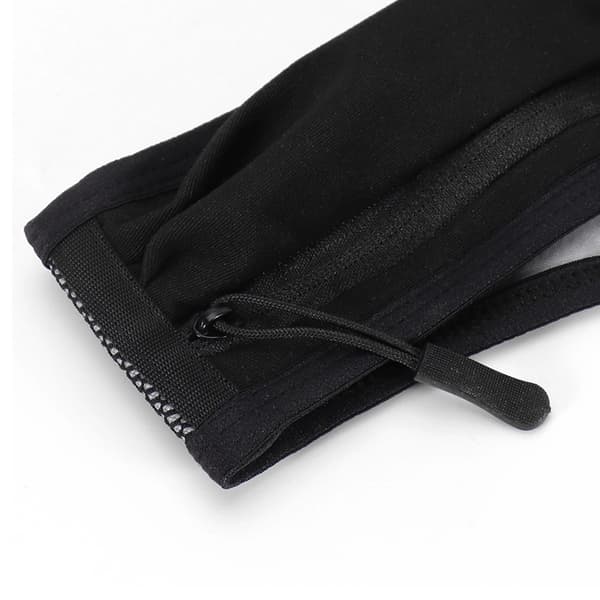Running Vest with Reflective Details, Adjustable Fit and Storage Svart Polyester
