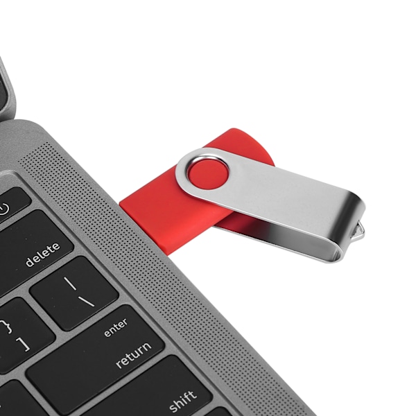 USB-minne Godisröd Roterbar Portabel Lagring Minnessticka för PC Tablet2GB