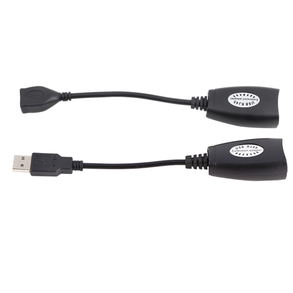 USB 2.0 till RJ45 Ethernet Förlängningsadapter Nätverkskabel Trådbunden Lan för OS X
