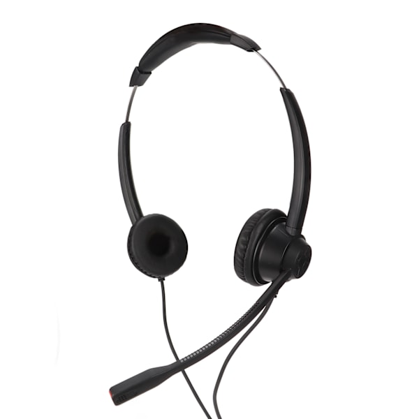 Call Center Headset Brusreducerande Multipurpose 3,5 mm On Ear Hörlurar för Hemmakontor Call Center Telemarketing