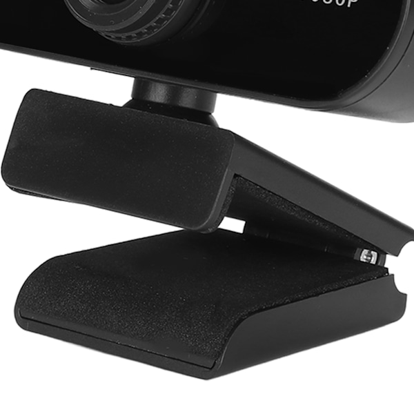 1080P Dator Kamera 360° Rotation 30fps Bildfrekvens USB Webbkamera med Mikrofon för Konferens Videosamtal 1080P Manuell Fokusering