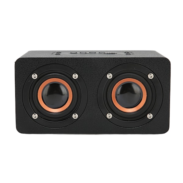 Bluetooth-högtalare Stilren Multifunktionell Träimitation Bluetooth-högtalare för Hem KTV Fest