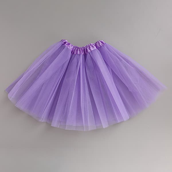Tylskørt, balletskørt, dansetylskørt grå grey 30cm
