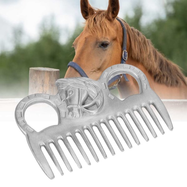 Bærbart husdyr Hestehår Metalkam Poleringsteknologi Rengøring Åbningsknudeforsyning