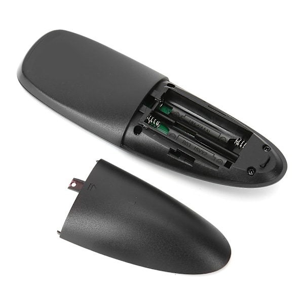 G10 Svart Röstfjärrkontroll 2.4G Luftmus Mini Trådlöst Tangentbord med Gyroskop (2.4g Kroppskänsla Gyroskop Röst)