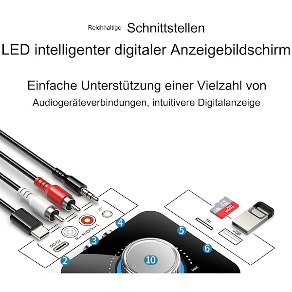 Bluetooth- 5.0 3-i-1