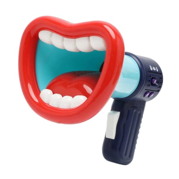 Voice Changer Toy Megaphone Function Toy for Play Preschool Toddler Red[TT] blue