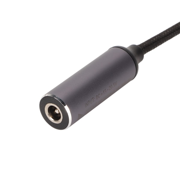 DC 5.5mmx2.1mm Hona Ingång till Typ C Hane PD Laddningskabel 100W DC5521 till USB C Kabel med PD Automatisk Identifieringschip