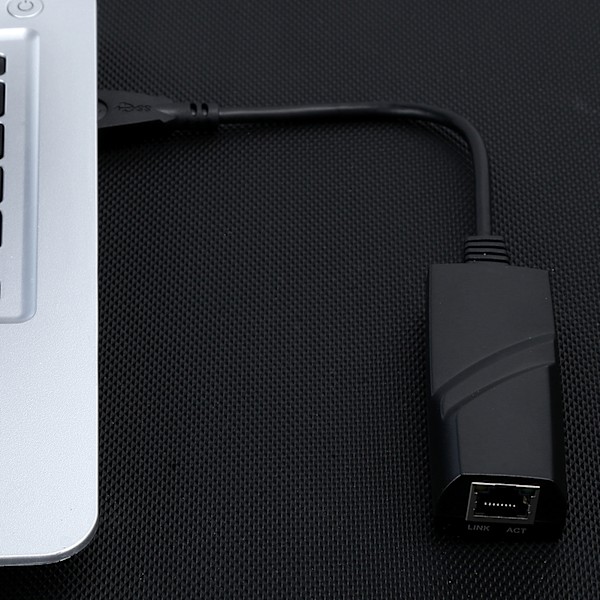 RJ45 Ethernet Nätverks LAN Adapter Snabb Datortillbehör för PC USB 3.0 till 10/100/1000 Mbps