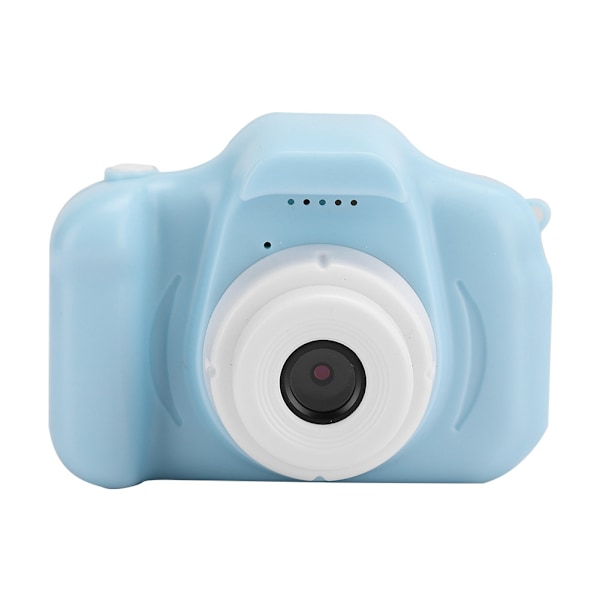 Tecknad Barn Intelligens Kid Mini Fotokamera Digital Video Enkel Användning Blå