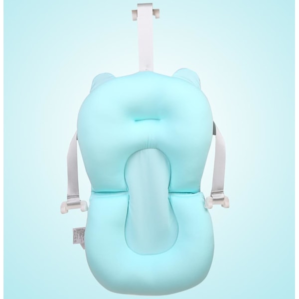 Säker Babybadmatta, Lättrengjord Flytande Badstol, Icke-Irriterande för Huden, Ergonomisk Design för Bekvämt Stöd, Portabel Användning Överallt