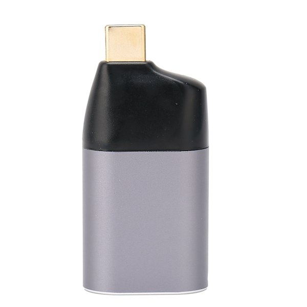 USBC till RJ45 Adapter Aluminiumlegering Hane till Hona PD3.0 Ethernet Laddarkonverterare