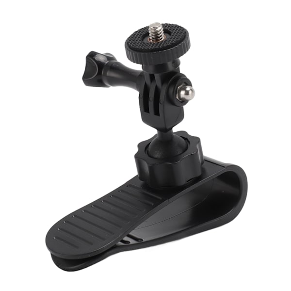 Bil Solskydd Videohållare 1/4in Skruv Adapter 360 Graders Rotation Snabbklämma för Insta360 Actionkamera