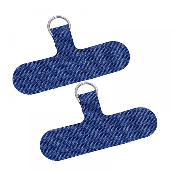 universal telefon snodd kortbricka halsband klämma snäppsladd patch 2x