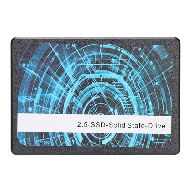 BU KING 2.5 tum SSD Svart Höghastighets Plast Hårddisk för Stationära Datorer Laptops PC16GB