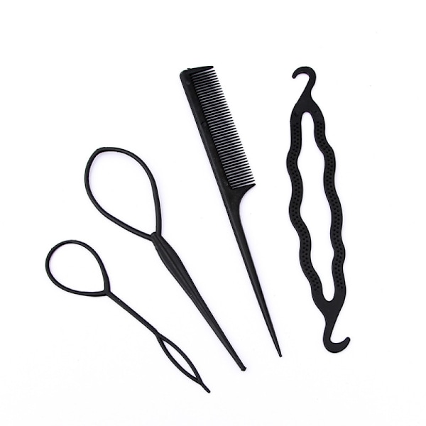 DIY Hårknutsmakare, Stylingtillbehörsset för enkel flätning, Presentval, Högkvalitativa material, Mångsidig styling för kvinnor och flickor
