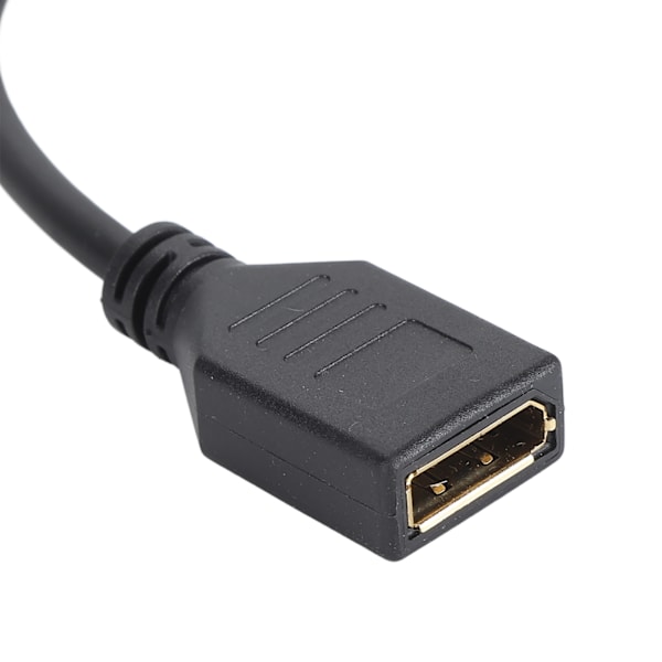 HD Multimedia Interface till DisplayPort Kabeladapter med USB-ström 3840x2160 60Hz 25cm Lång Videoadapterkabel