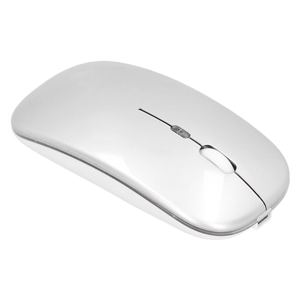 2.4Ghz Trådlös Mus Uppladdningsbar Lätt Ergonomisk Datormus 1600DPI Tyst med Smart Optisk Sensor