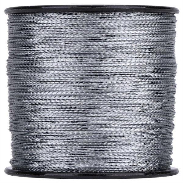 500m PE flettet 4 tråde super stærke fiskesnører Multi Filament fiskesnøre Dark Grey (6)