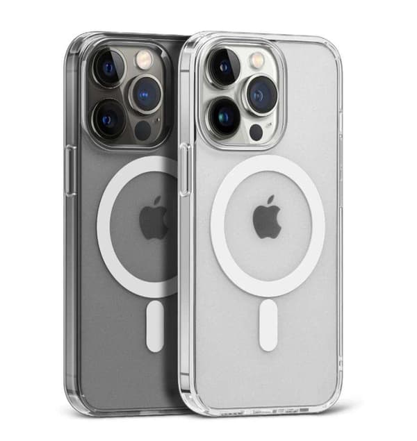 iPhone 14 Plus - Silikondeksel - Magsafe Transparent transparent
