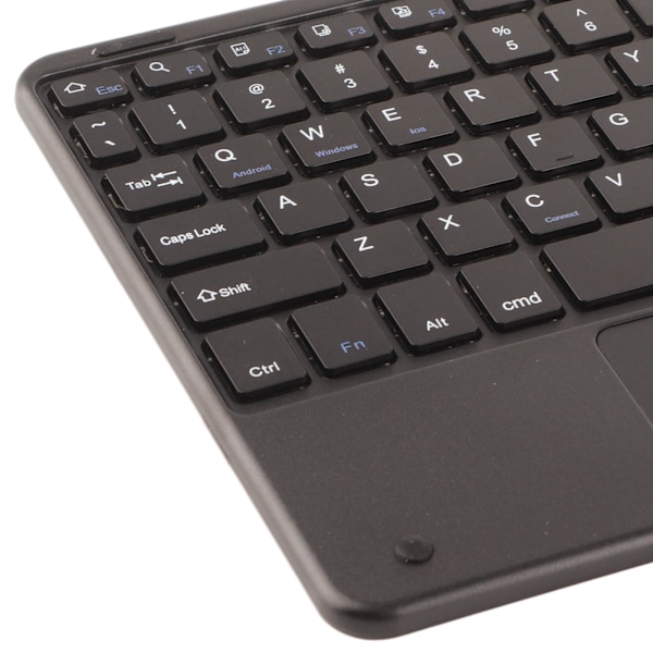 Trådlöst Bluetooth-tangentbord med pekplatta, 78 tangenter, ultratunt tyst tangentbord för Android, Windows och iOS