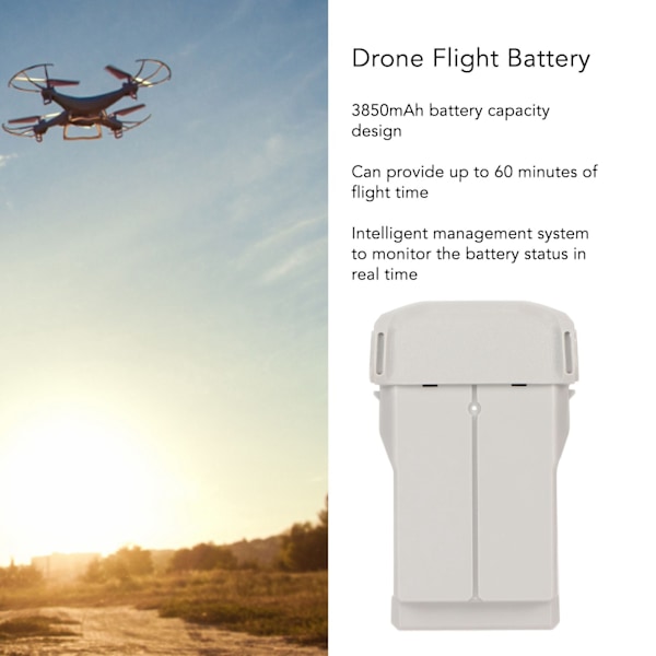 3850mah Intelligent Flight Battery Lång Standby Drönar Ersättnings Litiumbatteri för DJI Mini 3 Mini 3 Pro