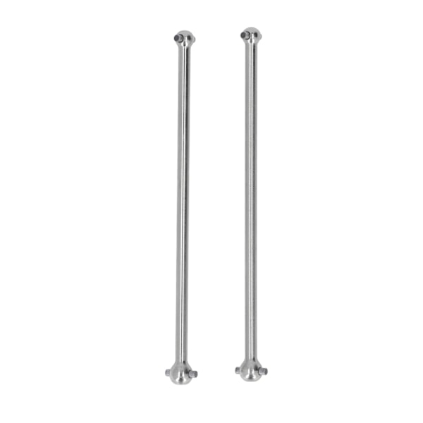 2st RC Bil Bakre Drivaxel Set Stål Drivaxel Hög Hårdhet Stabil Bakre Drivaxel för ARRMA 1/7 Silver
