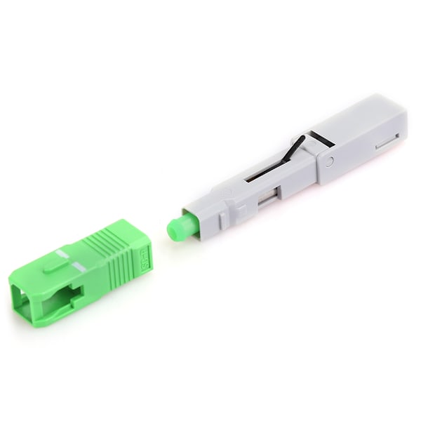 10 st Fiberoptisk Snabbkontakt FTTH SC/APC Inbäddad Snabb Kallskarvsadapter
