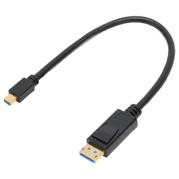 Mini DP till DisplayPort 8K Kabel 8K 60HZ 4K 144HZ 2K 165Hz 32.4Gbps Dubbelriktad Överföring 30cm Mini DP till DP Kabel