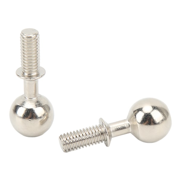 2 st RC Pivot Ball Stål Rost Slitstark RC Biltillbehör för 1/7 1/8 RC Bilar