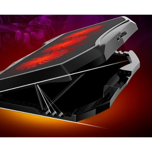 Laptop Gaming Kylplatta Led R Noxi notebook kylfläns bas kylflänsplatta är lämplig för kylställ för surfplattor under 15,6 tum