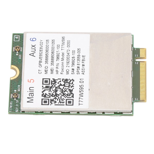 Modulator Demodulator för HP LT 4120 Snapdragon X5 4G LTE WWAN M.2 Modem Modul WIFI Nätverkskort